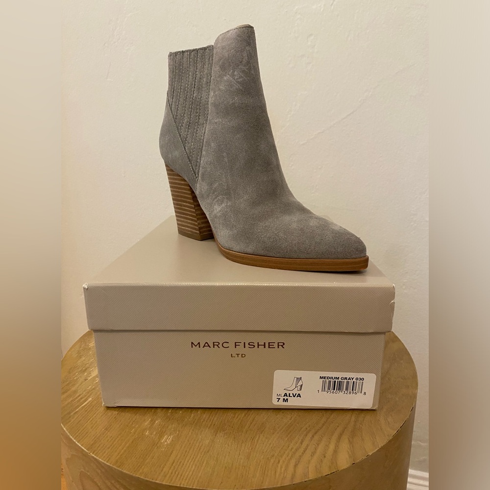Marc Fisher ML Alva Medium Grey 030 Size 7